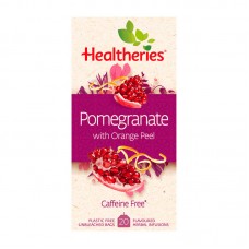 Healtheries 贺寿利 石榴橙皮无咖啡因水果茶 20小包/盒（保质期：2023.09）【新旧包装混发】